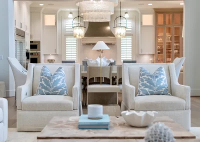 Peninsula Place, living room chairs