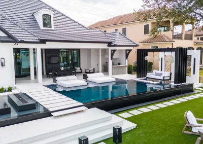 Reflections, pool