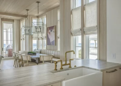 Kitchen and dining room